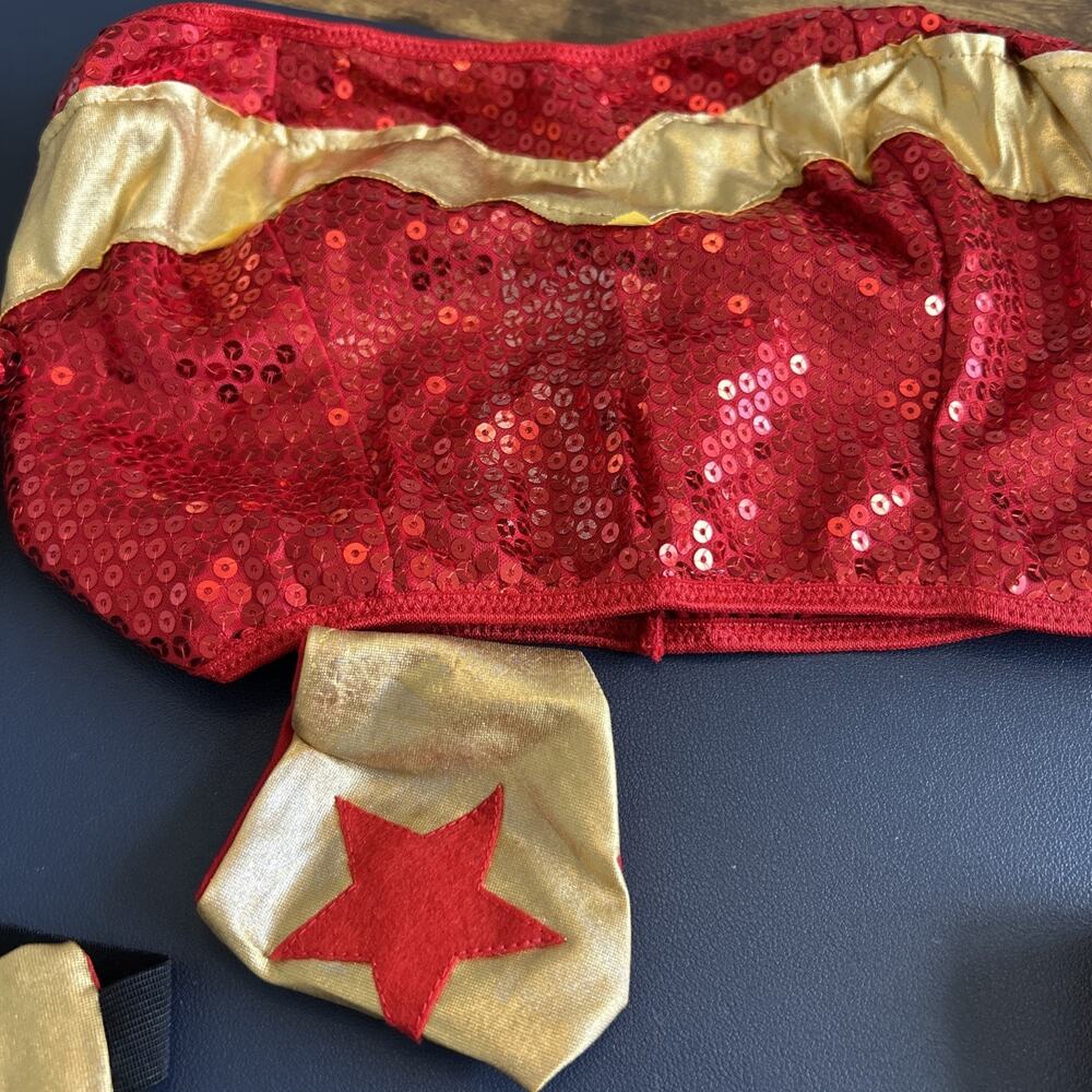 Sexy Adult Halloween Starline Women's Powerful Woman Superhero Costume - Small - Picture 8 of 10